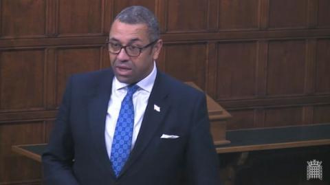 James Cleverly MP speaking in Westminster Hall, 10 Dec 2020, Qatar